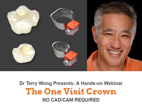 The One Visit Crown webinar by Dr Wong