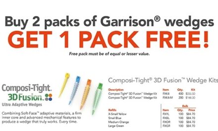 Buy 2 packs of Garrison® wedges and GET 1 PACK FREE!