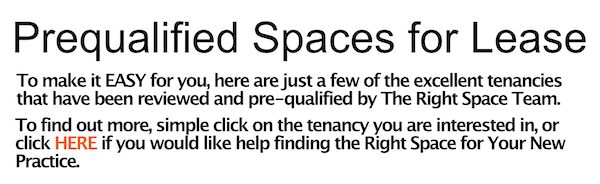 the right space