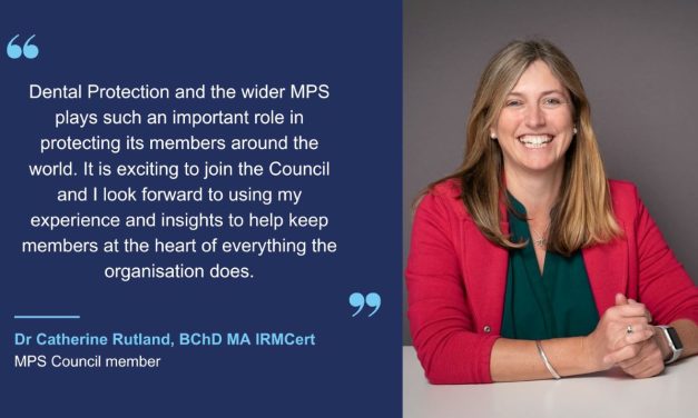 Dentist Catherine Rutland joins MPS Council