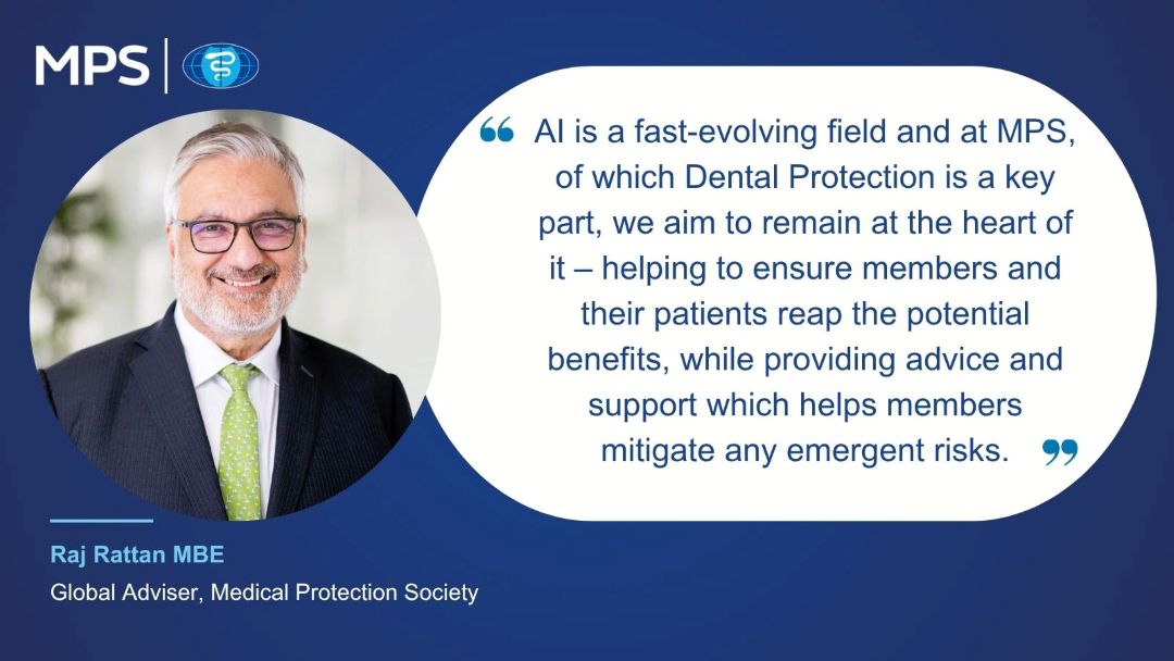 Dental Protection answers Top 10 AI questions from dental professionals
