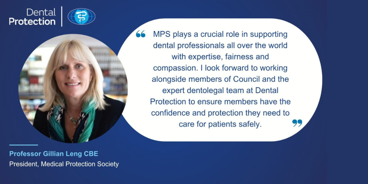 Gillian Leng named as new Medical Protection Society President